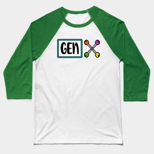 GEN X •Latchkey Kid Baseball T-Shirt